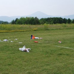 Velky Bill po dopadu 